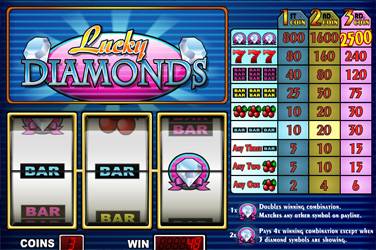 Lucky diamonds